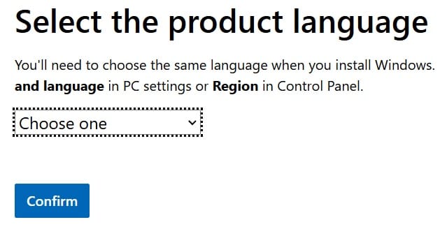 language