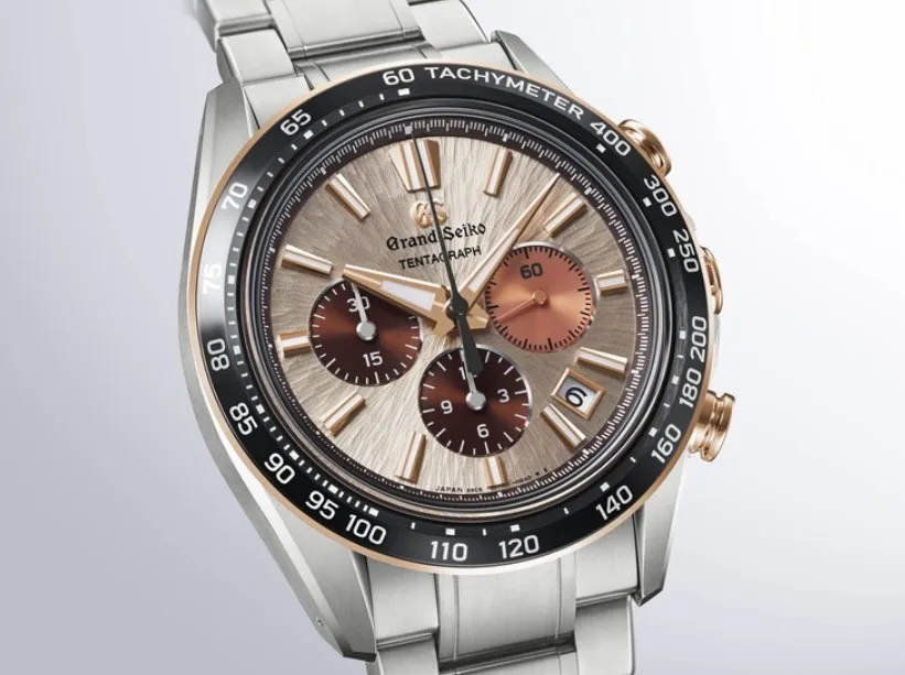 The Grand Seiko SLGC006 features 100 m (10 bar) water resistance (Image source: Grand Seiko)