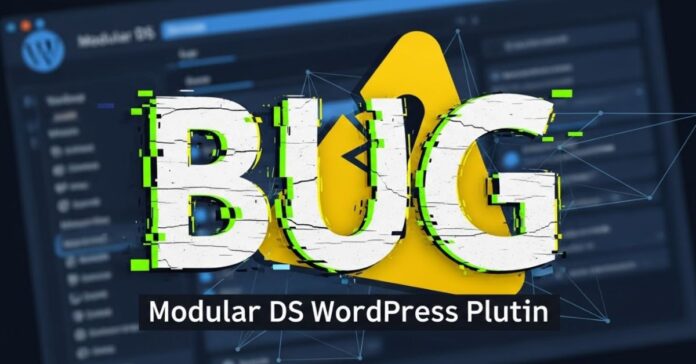 Modular DS WordPress Plugin Bug